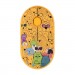 2E Мишка 2E MF300 PETSCATS&DOGS Silent Wireless/Bluetooth Yellow (2E-MF300WPETSYW)
