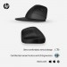 HP Мишка HP 920 Ergonomic Vertical Wireless/Bluetooth Black (6H1A4AA)