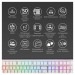 Ducky Клавіатура Ducky One 3 Cherry MX Blue RGB UA USB White (DKON2108ST-CUAPXPWWWSC1)