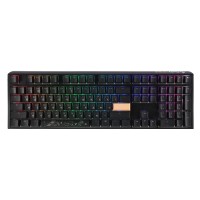 Клавіатура Ducky One 3 Cherry MX Silent Red RGB UA USB Black (DKON2108ST-SUAPXCLAWSC1)