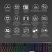 Ducky Клавіатура Ducky One 3 Cherry MX Silent Red RGB UA USB Black (DKON2108ST-SUAPXCLAWSC1)