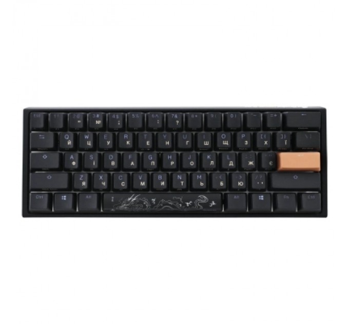 Ducky Клавіатура Ducky One 3 Mini Cherry MX Silent Red RGB UA USB Black (DKON2161ST-SUAPXCLAWSC1)