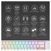 Ducky Клавіатура Ducky One 3 SF Cherry MX Brown RGB UA USB White (DKON2167ST-BUAPXPWWWSC1)