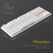 Ducky Клавіатура Ducky One 3 TKL Cherry MX Blue RGB UA USB White (DKON2187ST-CUAPXPWWWSC1)