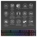 Ducky Клавіатура Ducky One 3 TKL Cherry MX Brown RGB UA USB Black (DKON2187ST-BUAPXCLAWSC1)