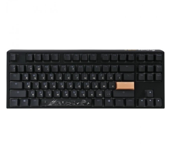 Ducky Клавіатура Ducky One 3 TKL Cherry MX Red RGB UA USB Black (DKON2187ST-RUAPXCLAWSC1)