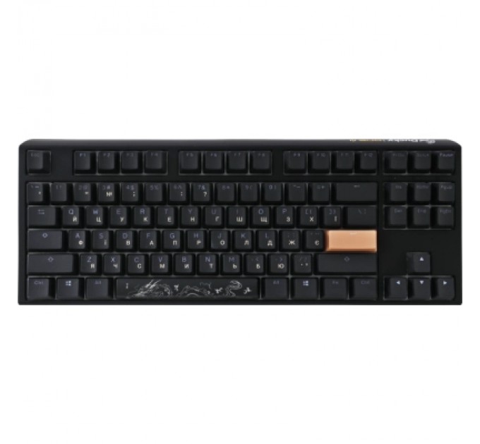 Ducky Клавіатура Ducky One 3 TKL Cherry MX Silent Red RGB UA USB Black (DKON2187ST-SUAPXCLAWSC1)