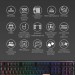 Ducky Клавіатура Ducky One 3 TKL Cherry MX Silent Red RGB UA USB Black (DKON2187ST-SUAPXCLAWSC1)