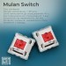 Epomaker Клавіатура Epomaker EP64 60 Mulan Switch Hot-Swap RGB Wireless/Bluetooth/USB UA White (EP64-W-M)