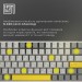 Epomaker Клавіатура Epomaker EP84 Plus 75 Wisteria Linear Switch Hot-Swap RGB Wireless/Bluetooth/USB UA White (EP84-W-WL)