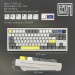 Epomaker Клавіатура Epomaker Shadow-S TKL Mulan Switch Hot-Swap LCD Screen RGB Wireless/Bluetooth/USB UA White (SHS-W-M)