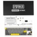 Epomaker Клавіатура Epomaker Shadow-X 70 Mulan Switch Hot-Swap LCD Screen RGB Wireless/Bluetooth/USB UA White (SHX-W-M)