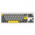 Epomaker Клавіатура Epomaker Shadow-X 70 Wisteria Linear Switch Hot-Swap LCD Screen RGB Wireless/Bluetooth/USB UA White (SHX-W-WL)