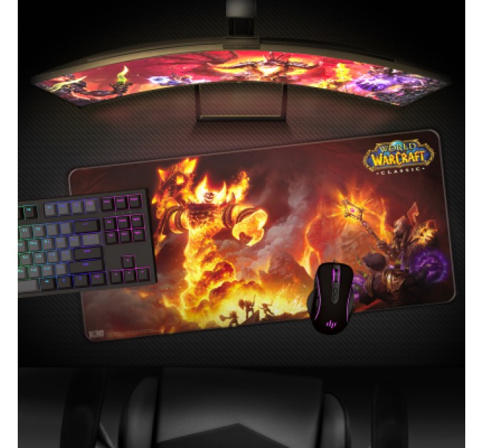 Blizzard Килимок для мишки Blizzard World of WarCraft Classic Ragnaros 0 XL (FBLMPWOWRAGNA21XL)