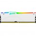 Kingston Fury (ex.HyperX) Модуль пам'яті для комп'ютера DDR5 32GB 5200 MHz Beast White RGB Kingston Fury (ex.HyperX) (KF552C36BWEA-32)