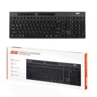 Клавіатура 2E KS280 Wireless/Bluetooth Black-Gray (2E-KS280WBGR_UA)