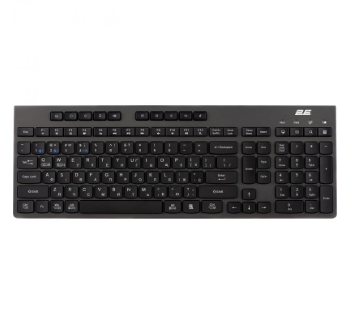 2E Клавіатура 2E KS280 Wireless/Bluetooth Black-Gray (2E-KS280WBGR_UA)