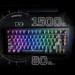 HyperX Клавіатура HyperX Alloy Rise 75 PBT HX Red Wireless UA Black (91Y91AA)