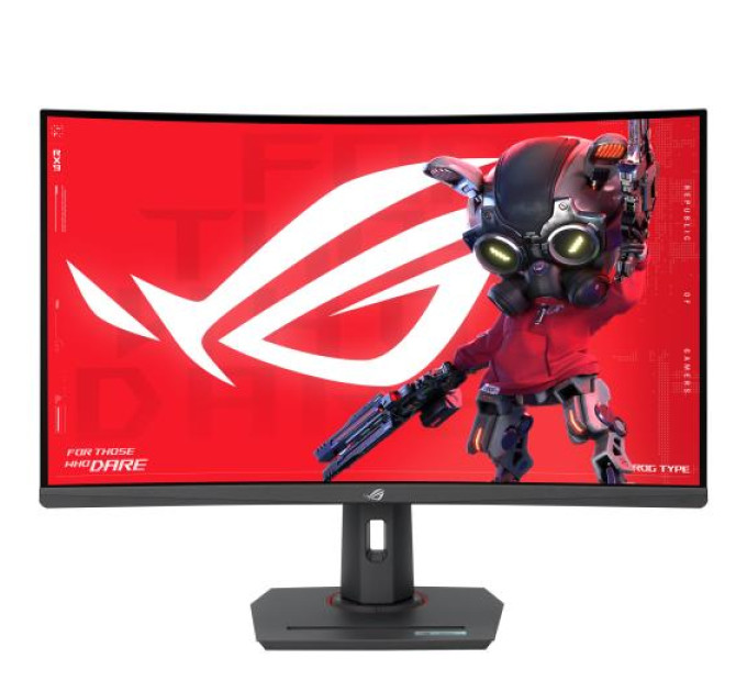 ASUS Монiтор Asus 31.5" ROG Strix XG32WCMS (90LM09X0-B01970) Fast VA Black 280Hz Curved