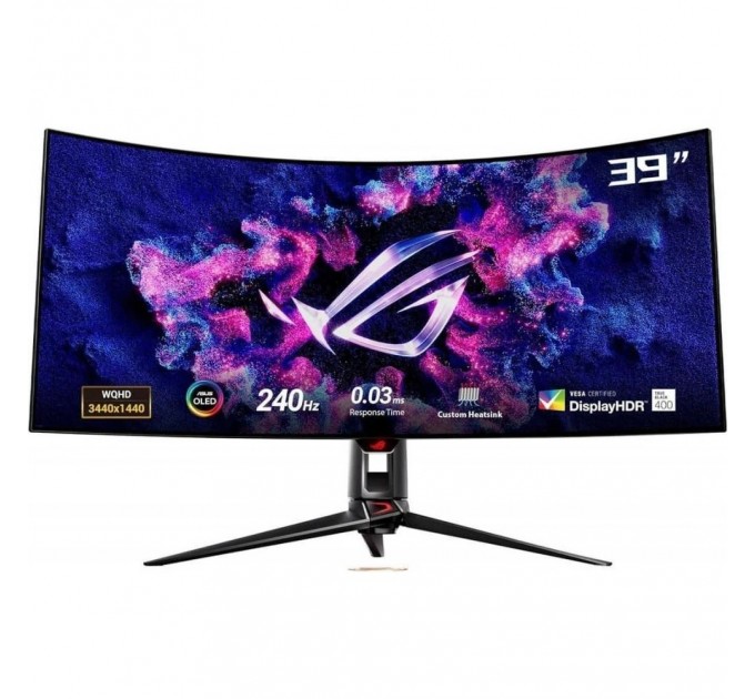 ASUS Монітор Asus 39" ROG Swift PG39WCDM (90LM09R0-B01170) OLED Black Curved 240Hz