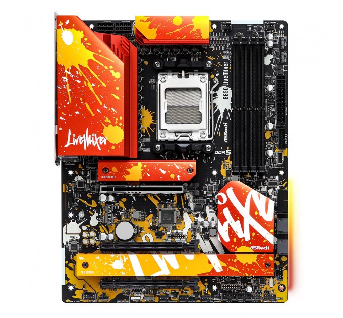 ASRock Материнская плата ASRock B650 LiveMixer Socket AM5