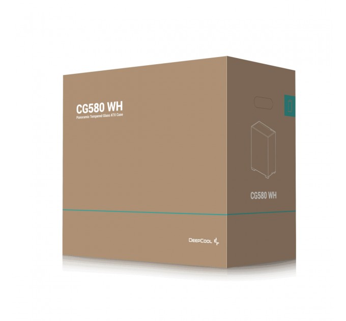 Deepcool Корпус DeepCool CG580 White (R-CG580-WHNDA0-G-1) без БЖ