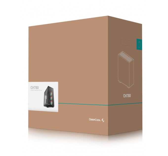 Deepcool Корпус DeepCool CH780 Black (R-CH780-BKADE41-G-1) без БЖ
