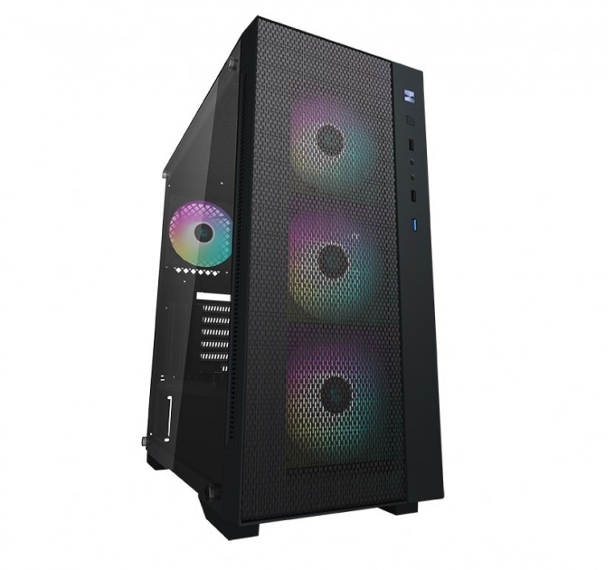 Deepcool Корпус DeepCool Matrexx 55 Mesh ADD-RGB 4F Black (DP-ATX-MATREXX55-MESH-AR-4F) без БЖ