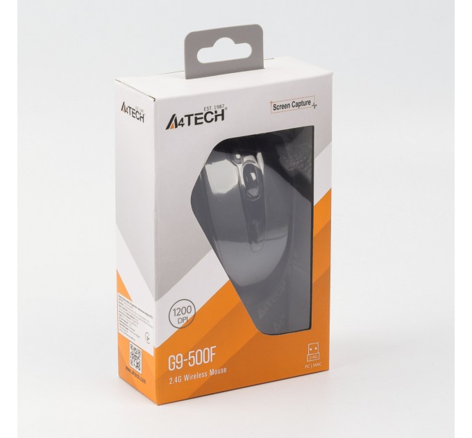 A4Tech Миша бездротова A4Tech G9-500F-1 Black USB V-Track