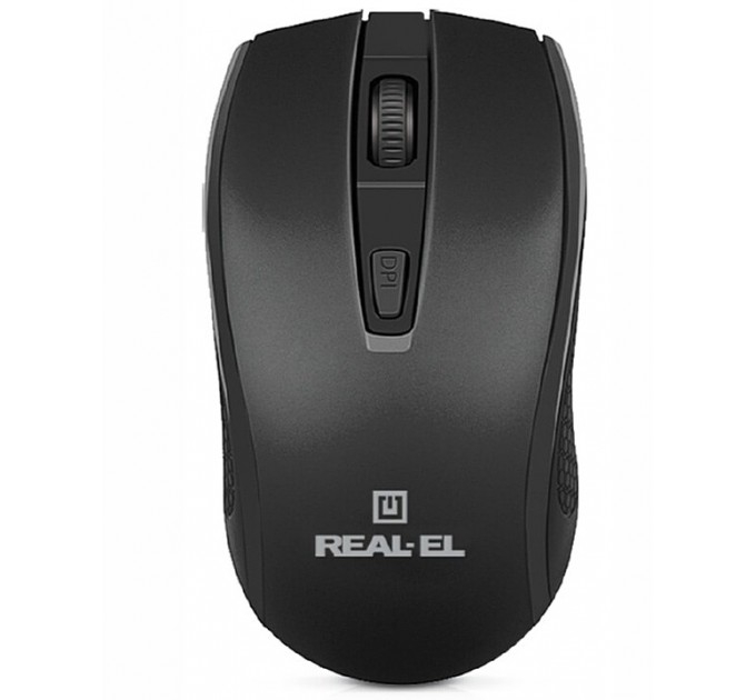 REAL-EL Миша бездротова REAL-EL RM-308 Black