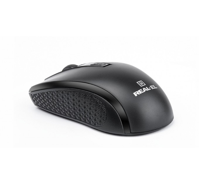 REAL-EL Миша бездротова REAL-EL RM-308 Black