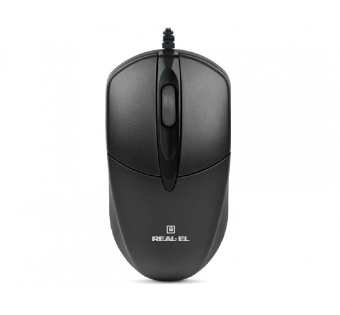 REAL-EL Миша REAL-EL RM-211 Black USB