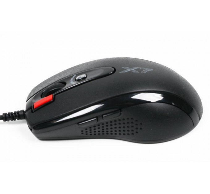 A4Tech Мышь A4Tech X-710BK Black USB + коврик A4Tech X7-200MP