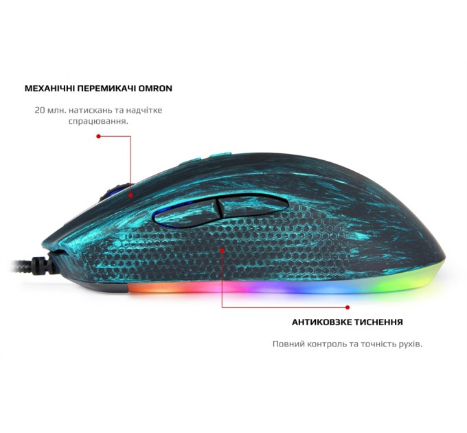 Motospeed Мышь Motospeed V60 Van Gogh Blue (mtv60van)