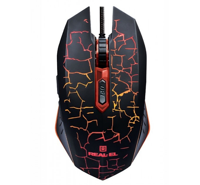 REAL-EL Миша REAL-EL RM-505 Black (EL123200018)