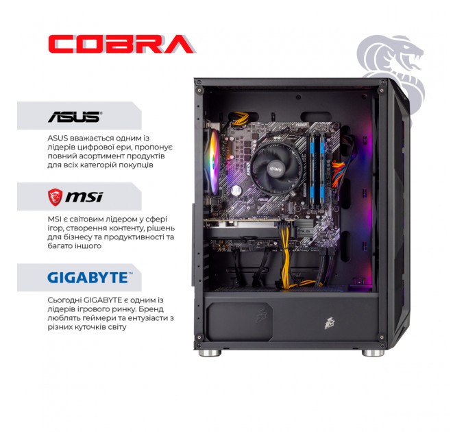 COBRA Персональний комп`ютер COBRA Gaming (A75F.32.S5.35.18995)