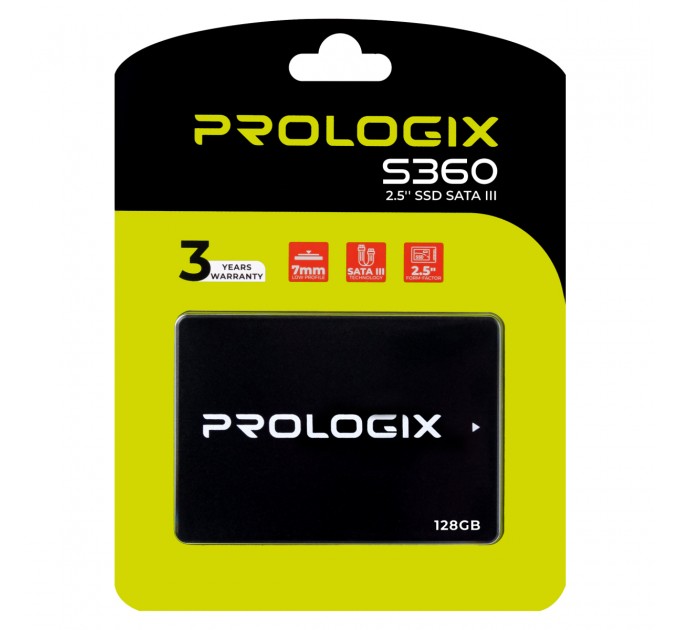 Prologix Накопичувач SSD  128GB Prologix S360 2.5" SATAIII TLC (PRO128GS360)