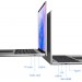 Jumper Ноутбук Jumper EZbook S5 (6938545782621); 14" FullHD (1920x1080) IPS LED матовый / Intel Celeron J4105 (1.5 - 2.5 ГГц) / RAM 12 ГБ / SSD 256 ГБ / Intel UHD Graphics 600 / без ОП / Wi-Fi / Bluetooth / веб-камера / Windows 11 / 1.2 кг / серый