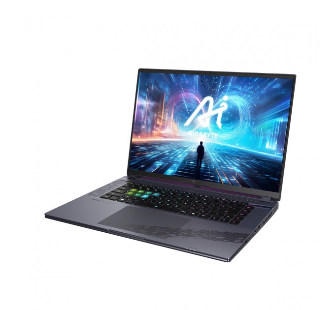 GIGABYTE Ноутбук Gigabyte Aorus 16X 9KG 2024 (AORUS 16X 9KG-43UAC54SH) Midnight Gray