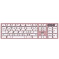 2E Клавиатура беспроводная 2E KS270 WL/BT EN/UKR Pink/White (2E-KS270WBPN_UA)