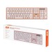 2E Клавиатура беспроводная 2E KS270 WL/BT EN/UKR Pink/White (2E-KS270WBPN_UA)