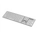 2E Клавиатура беспроводная 2E KS270 WL/BT EN/UKR Silver/White (2E-KS270WBWH_UA)