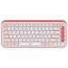 Logitech Клавиатура беспроводная Logitech Pop Icon Keys Rose (920-013073)