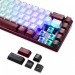 Motospeed Клавиатура беспроводная Motospeed BK67 Longhua Blue Red (mtbk67rmb)
