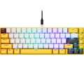 Motospeed Клавиатура беспроводная Motospeed BK67 Longhua Blue Yellow (mtbk67ymb)