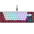 Motospeed Клавиатура беспроводная Motospeed BK67 Longhua Red Red (mtbk67rmr)