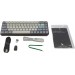 Motospeed Клавиатура беспроводная Motospeed Darmoshark K5 Gateron Silver Pro Light Gray (dmk5lgspro)