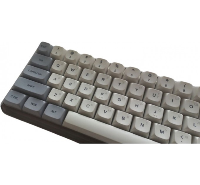Motospeed Клавиатура беспроводная Motospeed Darmoshark K5 Gateron Silver Pro Light Gray (dmk5lgspro)