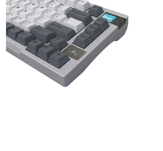 Motospeed Клавиатура беспроводная Motospeed Darmoshark K8 Gateron Silver Pro White-Gray (dmk8wgspro)