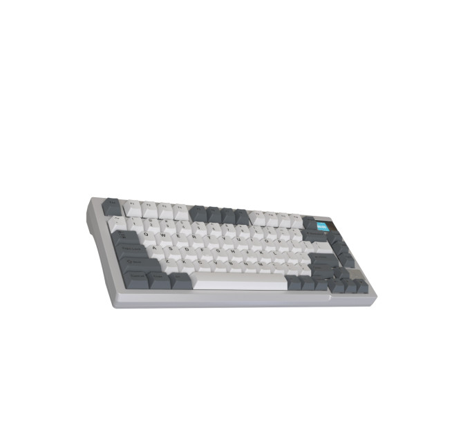 Motospeed Клавиатура беспроводная Motospeed Darmoshark K8 Gateron Silver Pro White-Gray (dmk8wgspro)